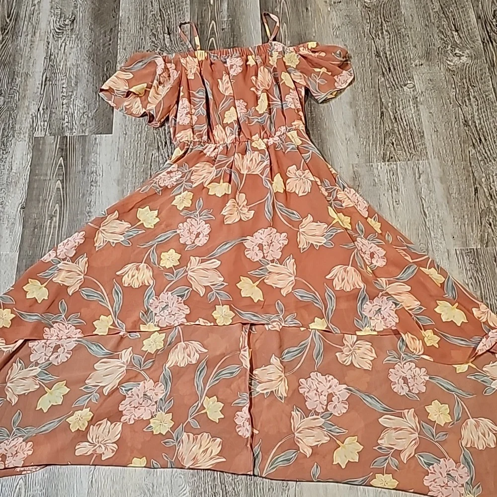 AUW floral dress S - Picture 4 of 6